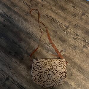Spotted Tan Crossbody Bag
